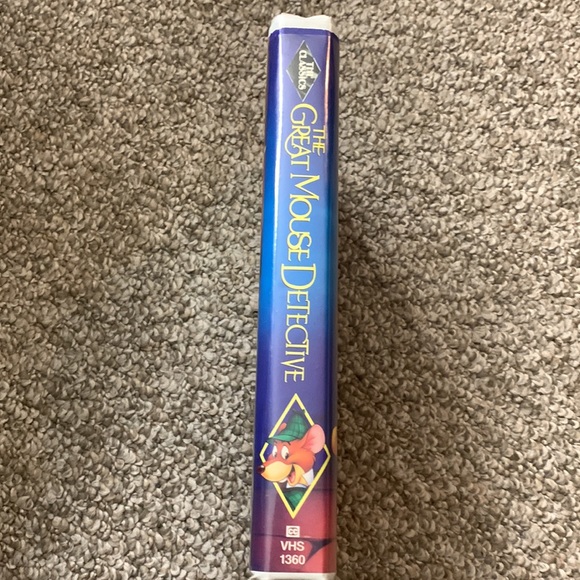 Walt Disney Classic ‘The Great Mouse Detective’ Black Diamond Edition VHS - Picture 3 of 9